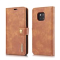 DG.Ming 2-in-1 Huawei Mate 20 Pro Detachable Wallet Leather Case - Brown