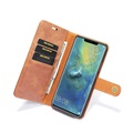 DG.Ming 2-in-1 Huawei Mate 20 Pro Detachable Wallet Leather Case - Brown