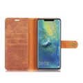 DG.Ming 2-in-1 Huawei Mate 20 Pro Detachable Wallet Leather Case - Brown