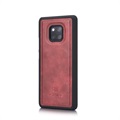 DG.Ming 2-in-1 Huawei Mate 20 Pro Detachable Wallet Leather Case - Red