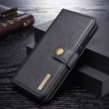 Huawei P30 DG.Ming 2-in-1 Detachable Wallet Leather Case - Black