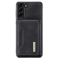 DG.Ming M2 Samsung Galaxy S21 5G Hybrid Case with Wallet - Black