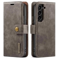 DG.Ming 2-in-1 Samsung Galaxy S23 5G Detachable Wallet Leather Case - Grey