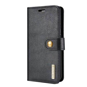 Samsung Galaxy S8 DG.Ming 2-in-1 Wallet Leather Case - Black