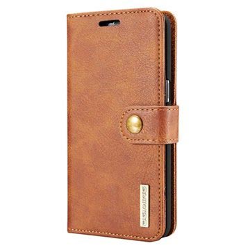 Samsung Galaxy S8+ DG.Ming 2-in-1 Wallet Leather Case - Brown