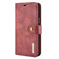Samsung Galaxy S8+ DG.Ming 2-in-1 Wallet Leather Case - Red