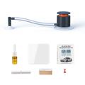 DIY Car Windscreen Crack Repair Kit with Air Pump Vacuum Tool
