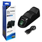 DOBE TP4-889 Charging Dock Dual Stand Charger Base for PS4 / PS4 Slim / PS4 Pro Dualshock Controller