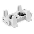 DOBE TYX-0658 For Xbox Series S Vertical Cooling Stand Holder Dual Cooling Fan Base