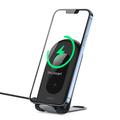 DUZZONA W2 15W Foldable Wireless Charger Mobile Phone Stand Charging Pad Qi Wireless Charging Dock (CE,RoHS,FCC,UKCA)