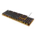 Deltaco GAM-021 Wired Gaming Keyboard - Black / Orange