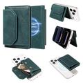 Detachable MagSafe Card Holder / RFID Blocking Wallet - Green