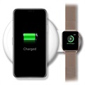 Devia Round Multi Pad Fast Qi Wireless Charger - 10W