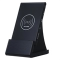 Digital Alarm Clock Radio w/ Bluetooth Speaker & Wireless Charger