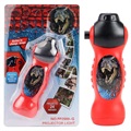 Dinosaur Projector Flashlight for Kids - Red