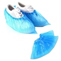 Disposable Plastic Shoe Cover with Elastic Band - 100 Pcs.