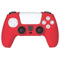Dobe TP5-0541 PS5 DualSense Silicone Protective Cover - Red