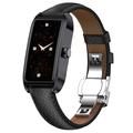 Dora T Elegant Smart Watch for Women with Danish Language - Black