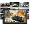 Double Din Touchscreen Bluetooth Car Stereo with Rear Camera - 7"