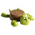 Dowmoo 3D Eyes Funny Turtle Coaster - Green / Brown