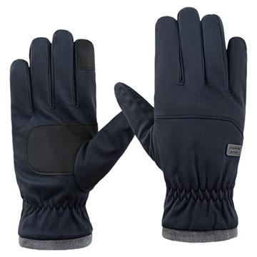 Driving/Cycling Fleece-lined Winter Touchscreen Gloves for Men