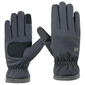 Driving/Cycling Fleece-lined Winter Touchscreen Gloves for Men