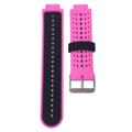 Dual-Color Garmin Forerunner 235/630/735 Silicone Sports Strap - Pink / Black