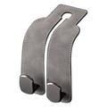 Dual Headrest Bag Hanger - Perfect for Bags, Coats and More - Grey