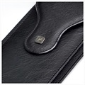 Dual Layer Universal Waist Bag with Carabiner - Black