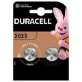 Duracell Mini CR2025 Coin Cell Battery 3V - 2 Pcs.