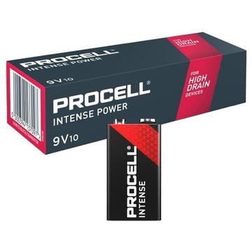 Duracell Procell Intense Power 6LR61/9V Alkaline Batteries - 10 Pcs.