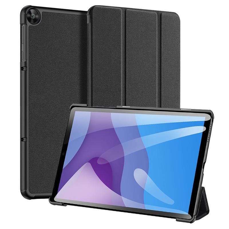 Dux Ducis Domo Lenovo Tab M10 Hd Gen 2 Tri Fold Case Black