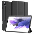 Dux Ducis Domo Samsung Galaxy Tab S7+/S8+ Tri-Fold Folio Case - Black