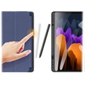 Dux Ducis Domo Samsung Galaxy Tab S7/S8 Tri-Fold Case - Blue