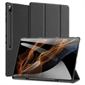 Samsung Galaxy Tab S9 Ultra Dux Ducis Domo Tri-Fold Smart Folio Case - Black