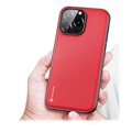 Dux Ducis Fino Series iPhone 14 Pro Max Hybrid Case - Red