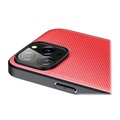 Dux Ducis Fino Series iPhone 14 Pro Max Hybrid Case - Red