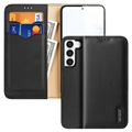 Dux Ducis Hivo Samsung Galaxy S22 5G Wallet Leather Case - Black