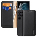 Dux Ducis Hivo Samsung Galaxy S22 5G Wallet Leather Case - Black