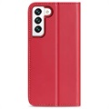 Dux Ducis Hivo Samsung Galaxy S22 5G Wallet Leather Case - Red
