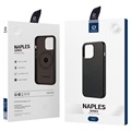 Dux Ducis Naples iPhone 13 Pro Leather Coated Case - Black