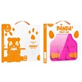 Dux Ducis Panda Samsung Galaxy Tab A8 10.5 (2021) Kids Case - Hot Pink