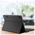 Dux Ducis Samsung Galaxy Tab S7/S8 Bluetooth Keyboard Case (Bulk Satisfactory) - Black