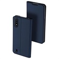 Dux Ducis Skin Pro Samsung Galaxy A01 Flip Case - Dark Blue