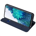 Dux Ducis Skin Pro Samsung Galaxy S20 FE Flip Case - Blue