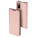 Dux Ducis Skin Pro Samsung Galaxy S20 FE Flip Case - Rose Gold