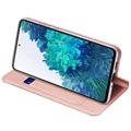 Dux Ducis Skin Pro Samsung Galaxy S20 FE Flip Case - Rose Gold