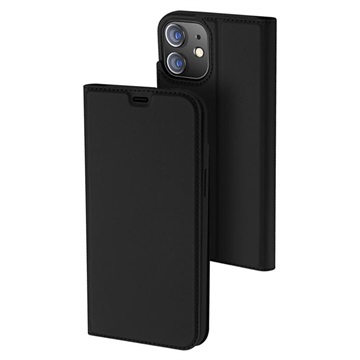 Dux Ducis Skin Pro iPhone 12/12 Pro Flip Case - Black