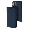 Dux Ducis Skin Pro iPhone 12/12 Pro Flip Case - Dark Blue