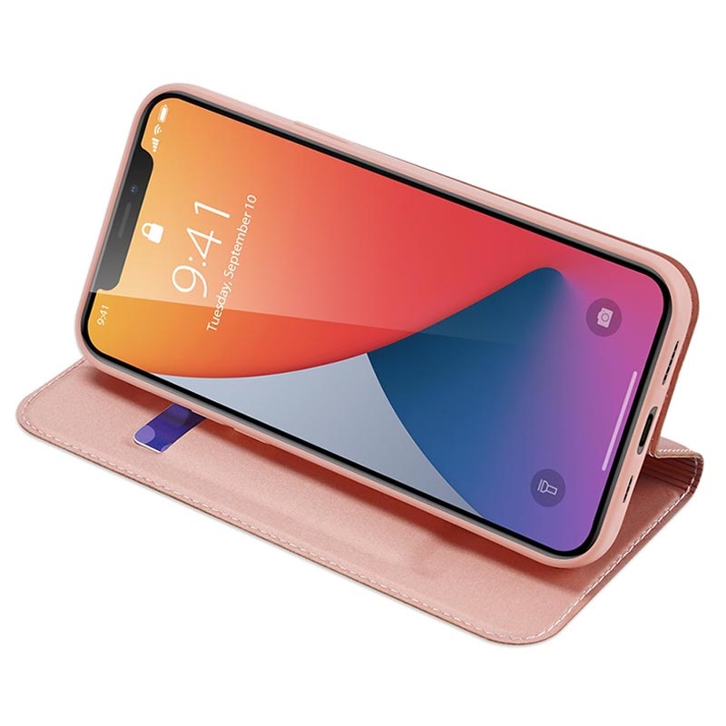 Dux Ducis Skin Pro Iphone 12 Pro Max Flip Case Rose Gold Dux Ducis Skin Pro Iphone 12 Pro Max Flip Case Rose Gold